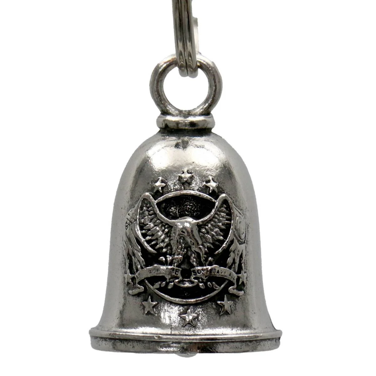 Detailed Milwaukee Leather MLB9066 All Gave Some Motorcycle Good Luck Bell w Key Ring-Key Chain Accessory for Bikers Innovative