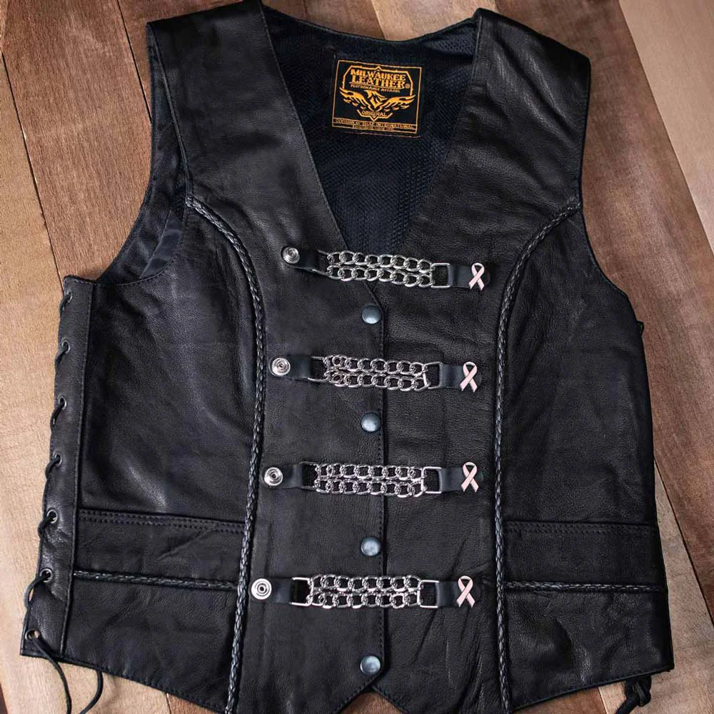 Minimalist Biker Chick Vest and Vest Extenders Bundle Powerful