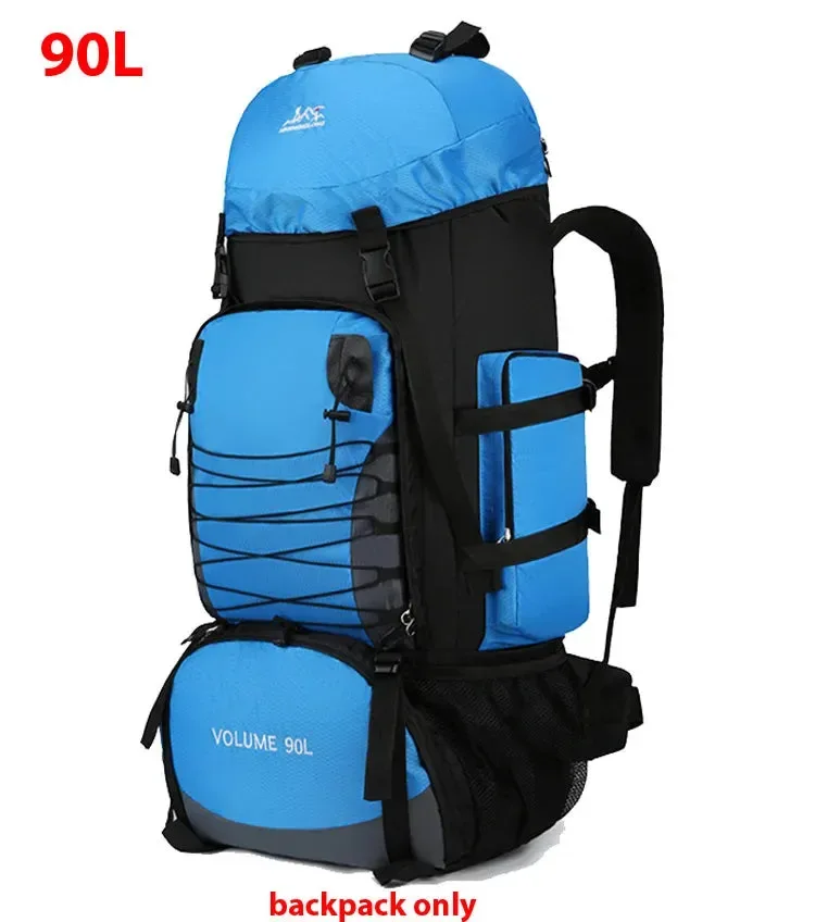 Reliable 80L 90L Large Camping Backpack Versatile Travel and Hiking Bag for Men and Women Safe