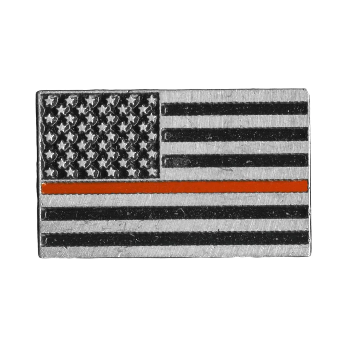 Optimized Milwaukee Leather MLP9280 Thin Red Line American Flag Pin For Jackets Vest Hats and Clothing Exceptional