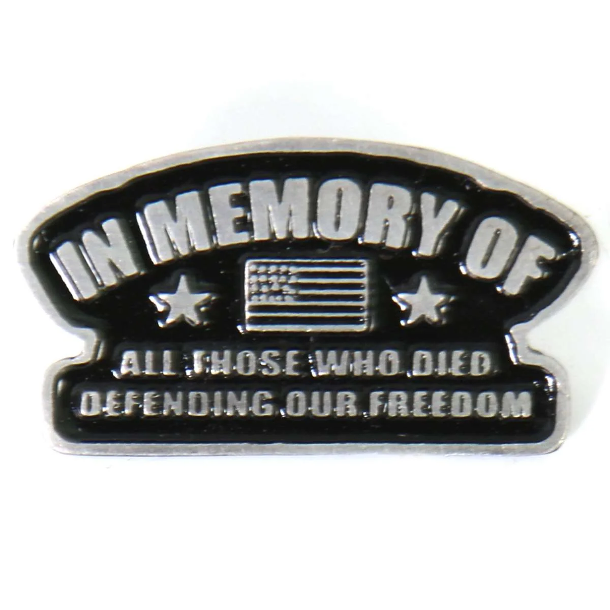 Traditional Milwaukee Leather MLP9239 In Memory Of Pin For Jackets Vest Hats and Clothing Responsible