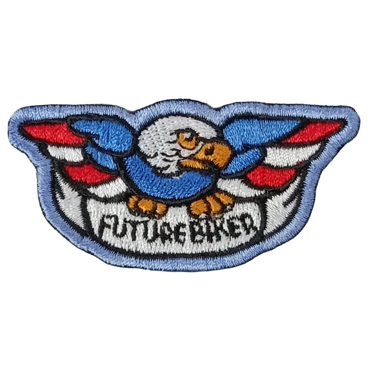 Exclusive Hot Leathers Kid Eagle Banner 2.5 X 1.2 Embroidered Patch PPQ2300 Next-Generation