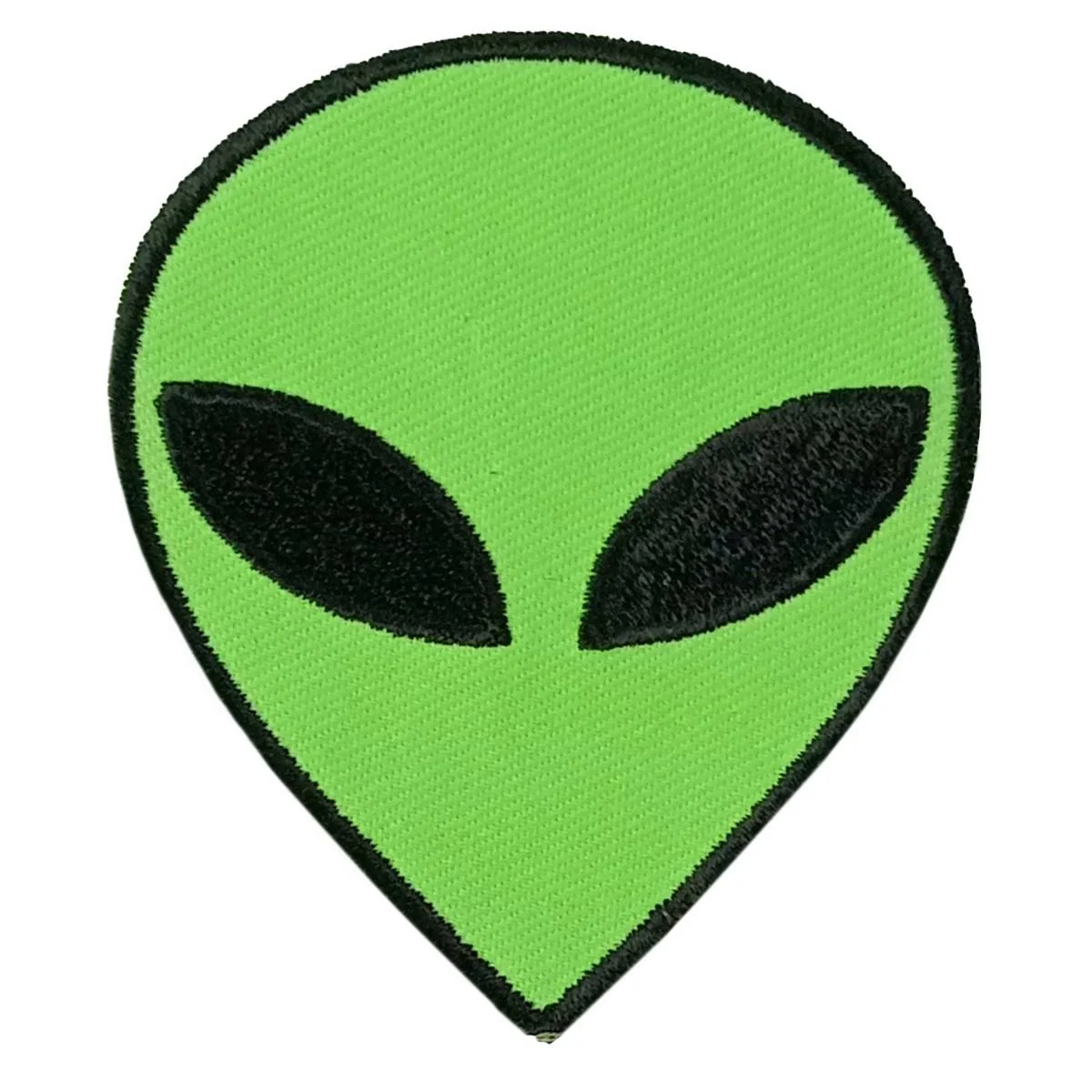 Environmentally Friendly Hot Leathers Alien Head 2.6 X 3 Embroidered Patch PPQ2280 Excellent