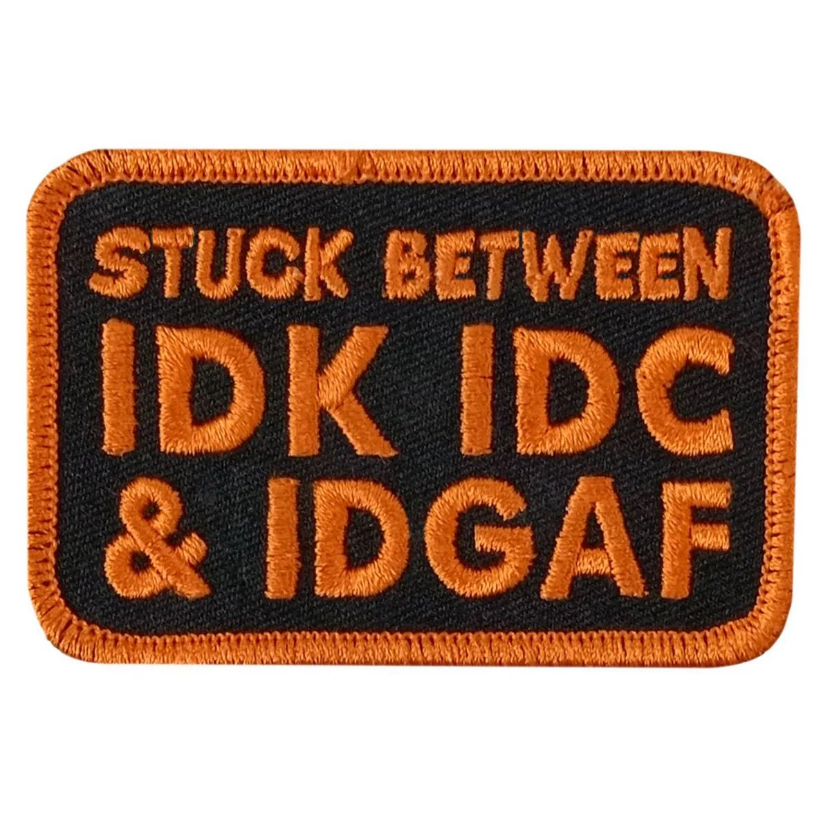 User-Friendly Hot Leathers Stuck Between 3 X 1.9 Embroidered Patch PPW1257 Comfortable