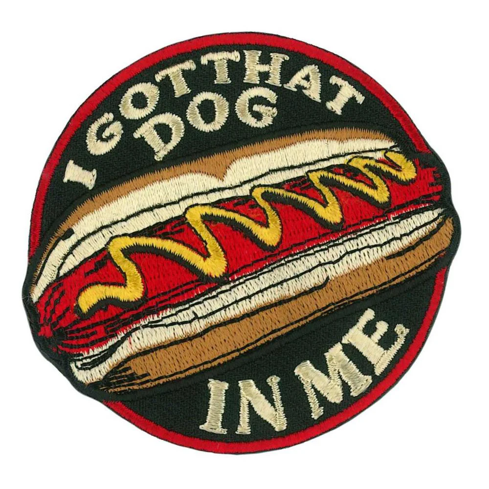 Versatile Hot Leathers Dog In Me Patch 2.8 X 2.75 Embroidered Patch PPW1272 Superior