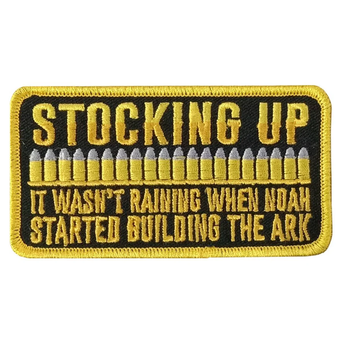Responsible Hot Leathers Stocking Up 4 X 2 Embroidered Patch PPW1207 Certified