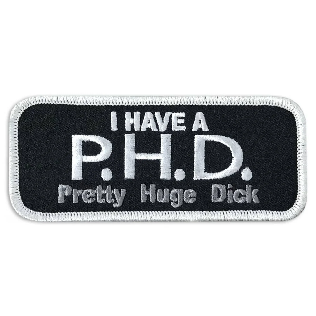 Relaxed Hot Leathers Phd 4 X 1.5 Embroidered Patch PPW1292 Original Design