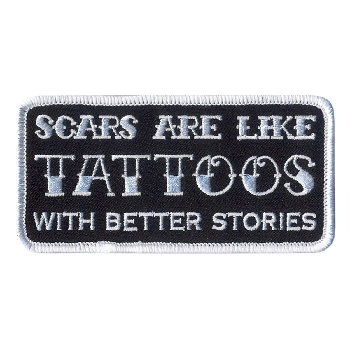 Excellent Hot Leathers Scars Are Like Tattoos Patch PPL9450 Easy-to-Use
