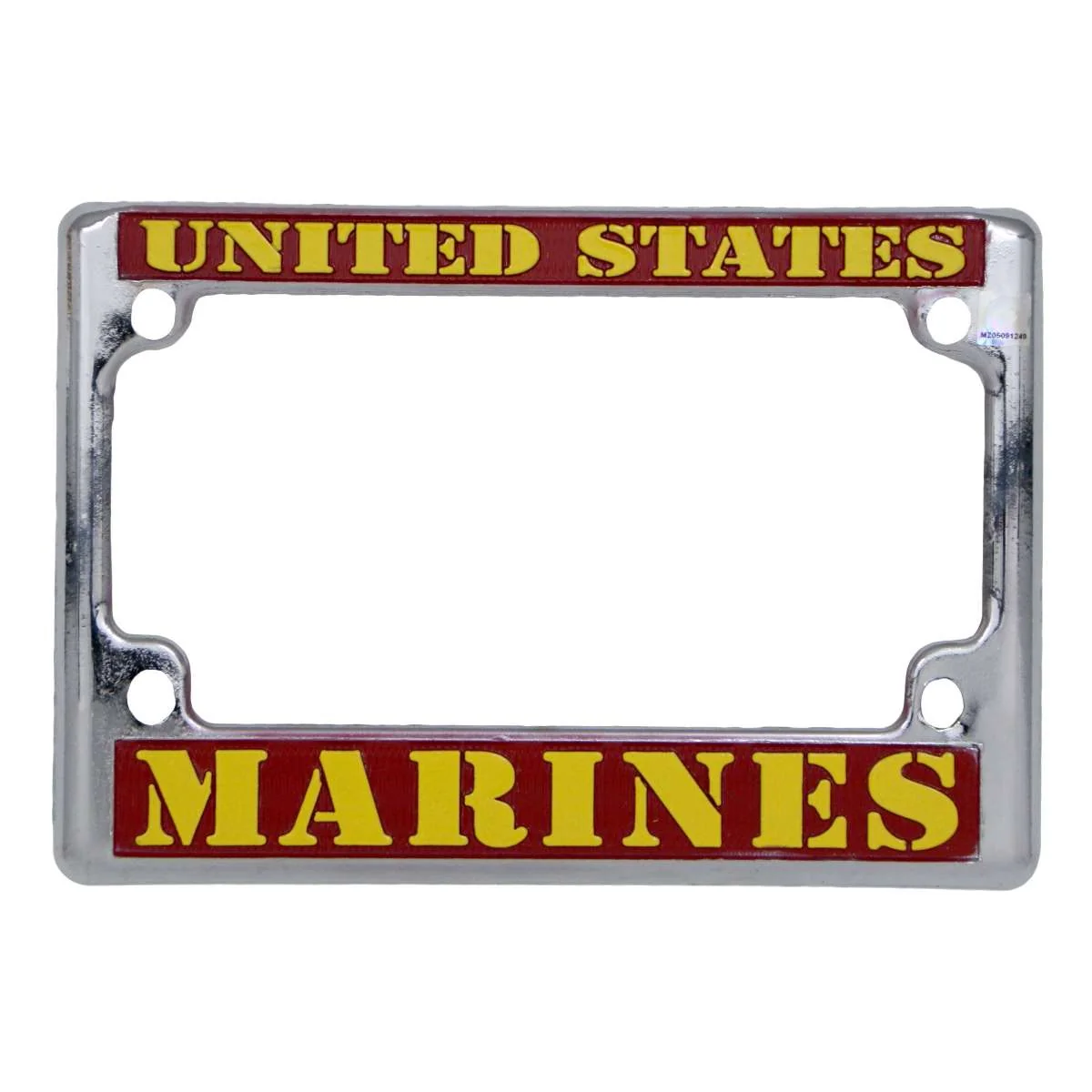 Fast Hot Leathers United States Marines License Plate Frame MPA1703 Recyclable