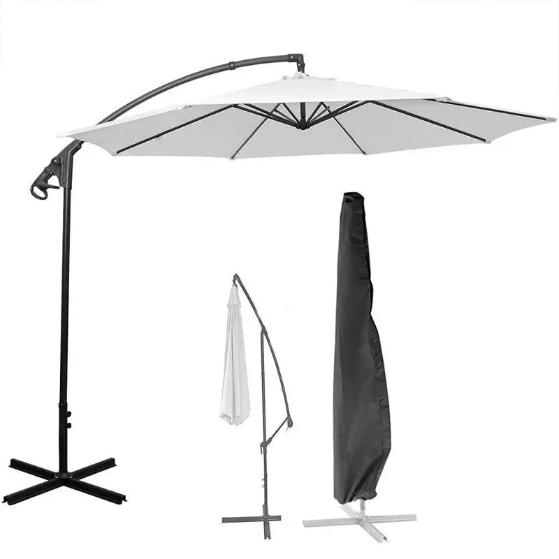 Clean Outdoor Parasol Umbrella Cover – Waterproof Dustproof Cantilever Garden Patio Shield Relaxed