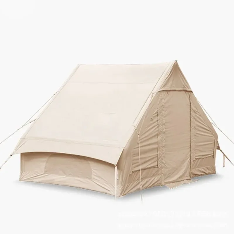 Trendy Large Waterproof Inflatable Camping Tent – Family Hiking Beach Backpacking Shelter Breathable