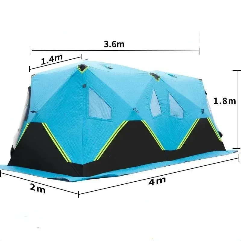 Minimalist Warm Winter Ice Fishing Tent Premium Material