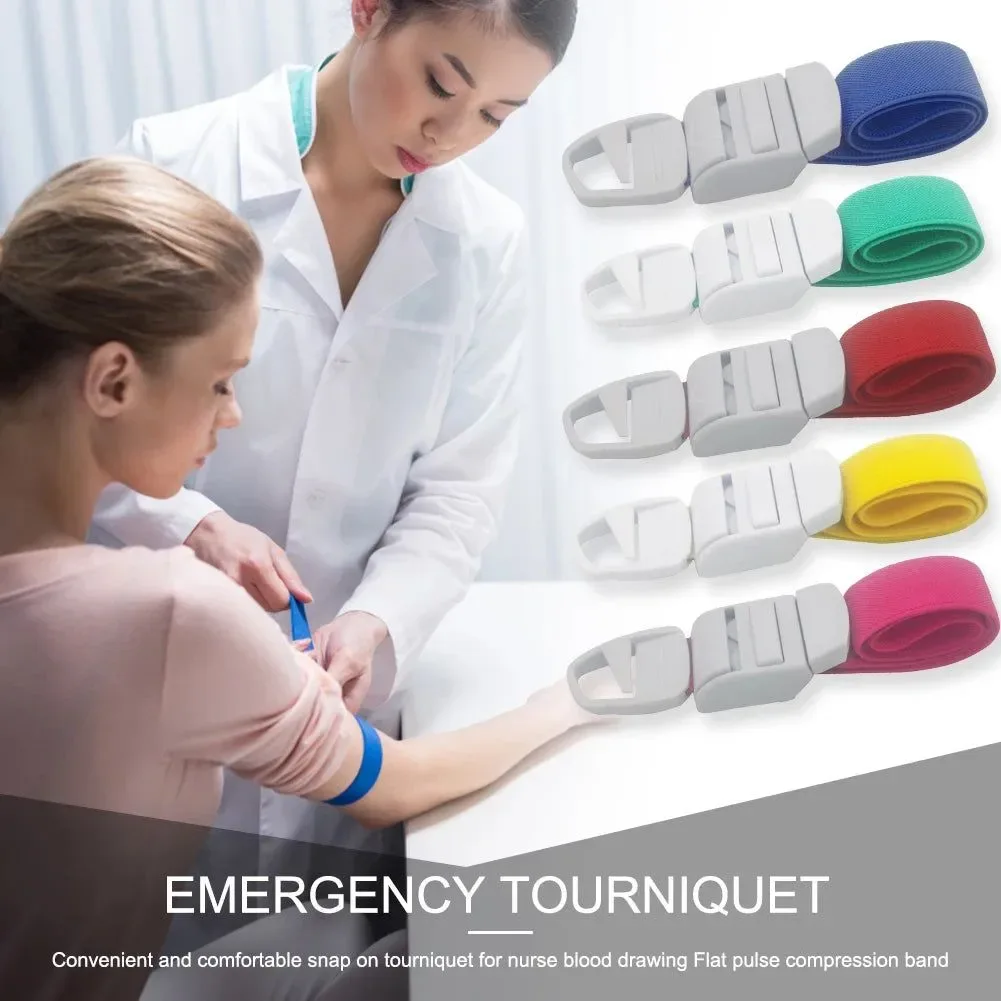 Authentic Buckle Type Medical Tourniquet - Life Saving Hemorrhage Control for Camping Hiking Safety Survival Emergency Lightweight