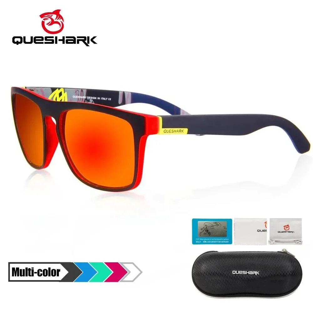 Elegant Colorful Polarized Cycling Sunglasses - UV Protection for Road Biking Sports and Hiking Selected