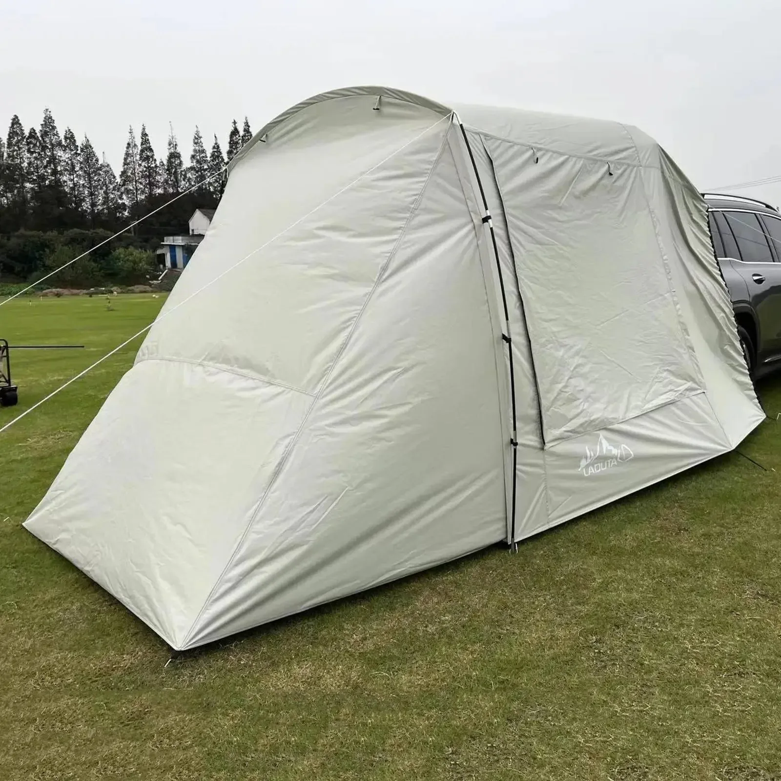 Pure Portable Waterproof Car Rear Tent – Outdoor Camping Shelter Tent Roof Top for Beach Next-Generation