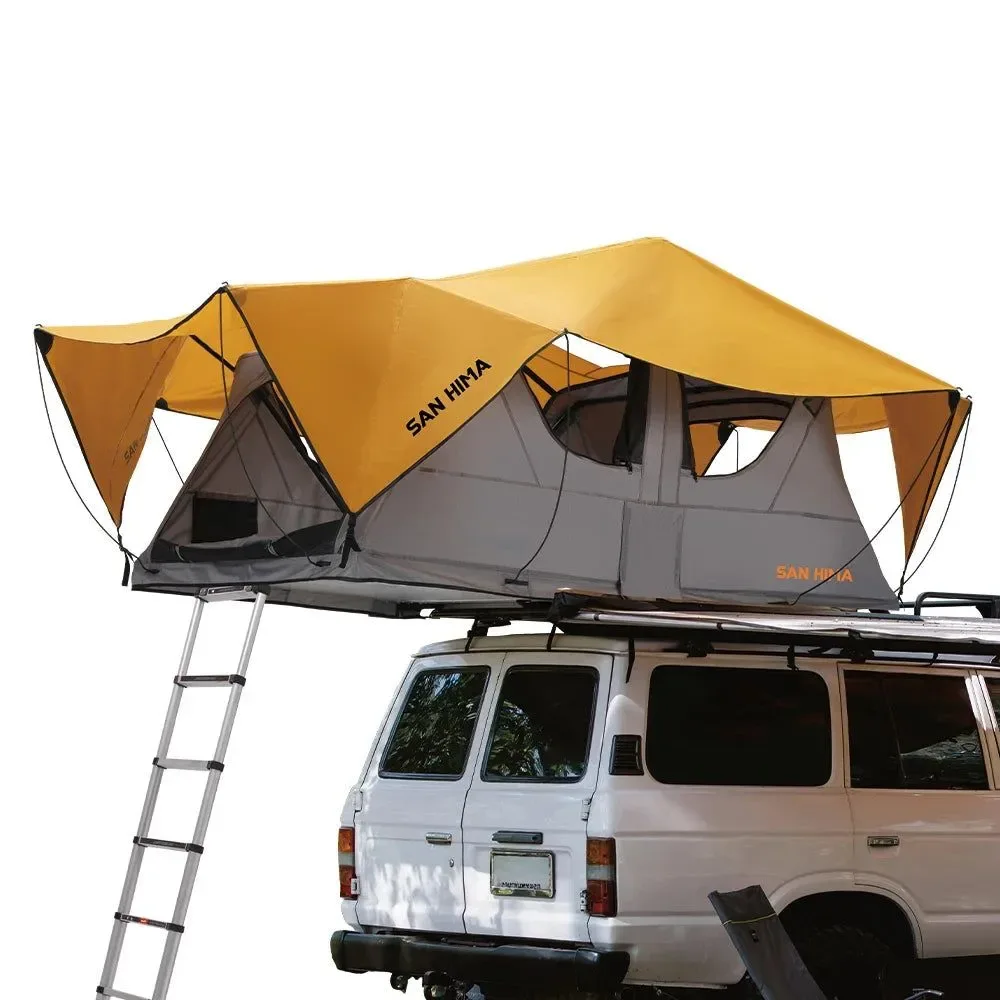 Original Quick-Setup Soft Shell Rooftop Tent – Waterproof 4x4 Camping Tent with Aluminum Base 3000mm Waterproof Rating Enhanced