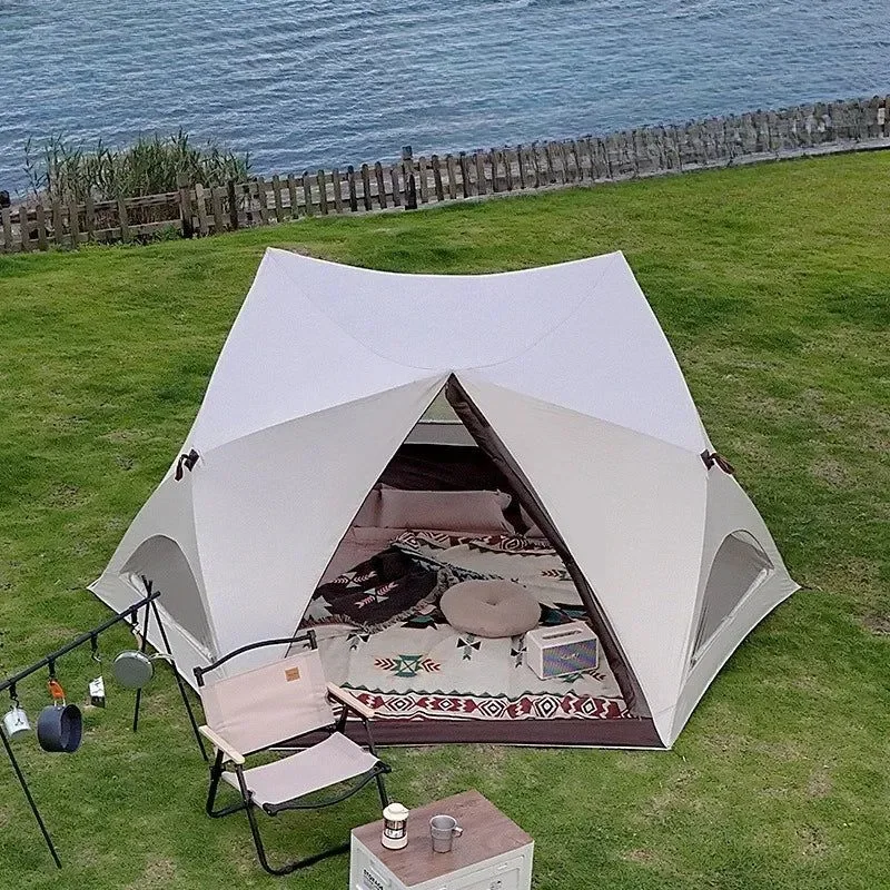 Sophisticated Quick Open Pop-Up Beach Tent - Portable Sunshade Rainproof Shelter for Outdoor Use Trusted