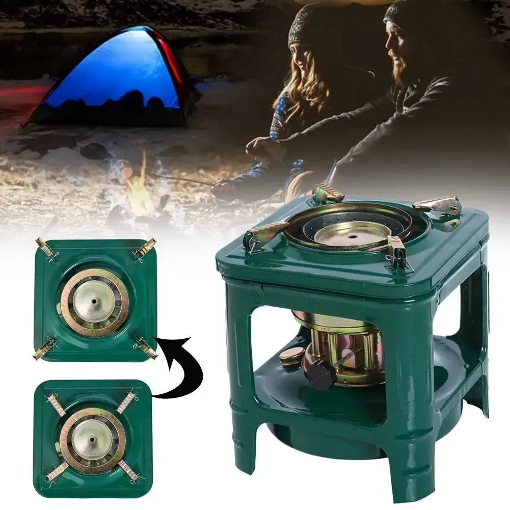 Original Portable Windproof Kerosene Stove Multi-Fuel Camping Burner for Fast Cooking Heating Survival Professional