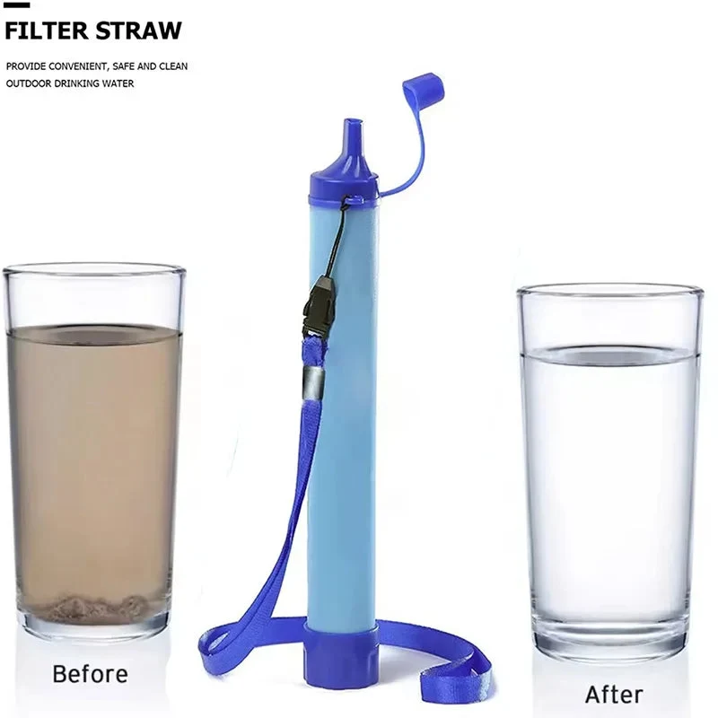 Comfortable Portable Emergency Water Filter Purifier – Compact Survival Water Purifier for Camping Hiking Portable Emergency Water Filter Purifier – Compact Survival Water Purifier for Camping Hiking Lightweight