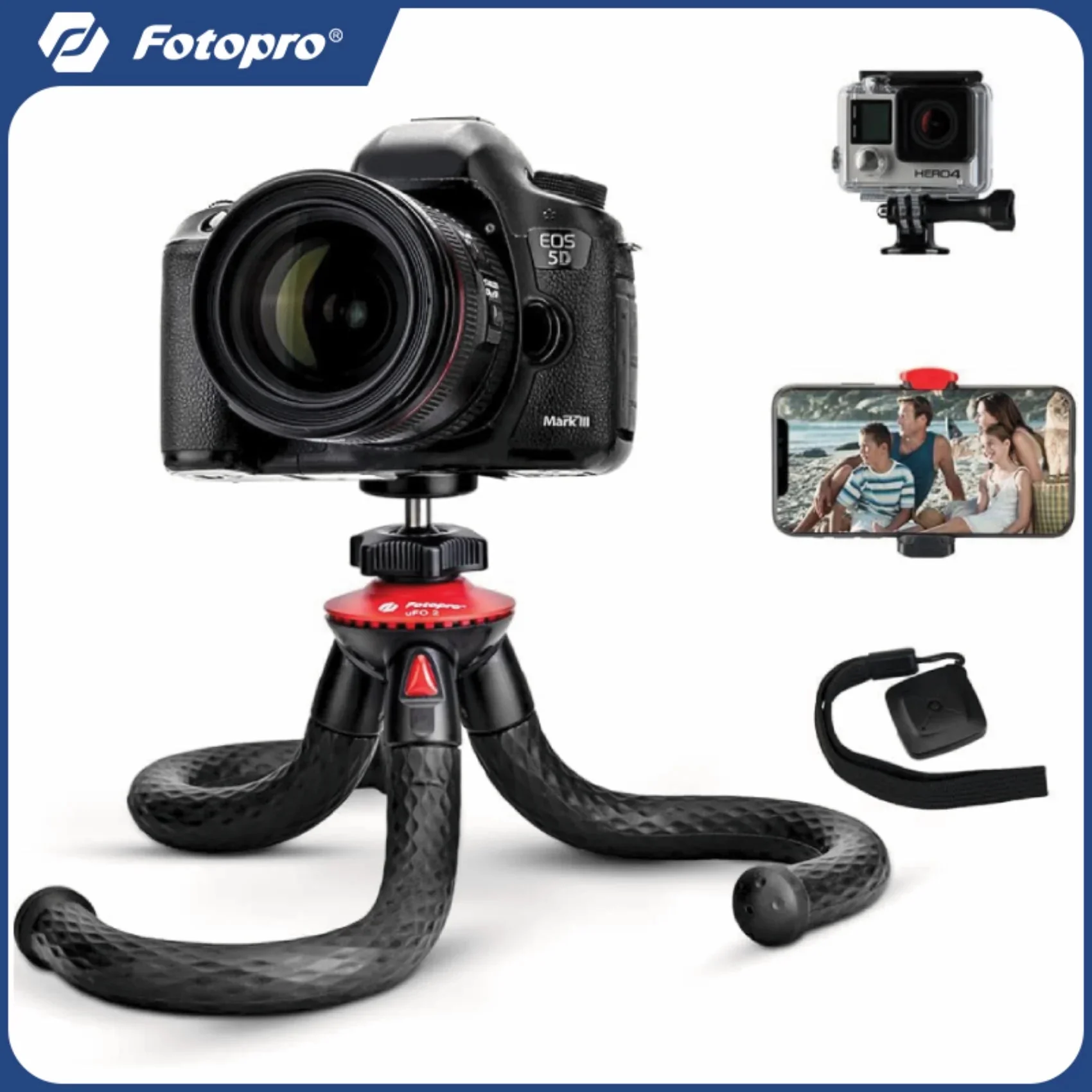 Natural Flexible Tripod for iPhone Camera – Travel Phone Tripod Stand with Bluetooth Remote for Live Streaming Video Flexible Tripod for iPhone Camera – Travel Phone Tripod Stand with Bluetooth Remote for Live Streaming Video Durable