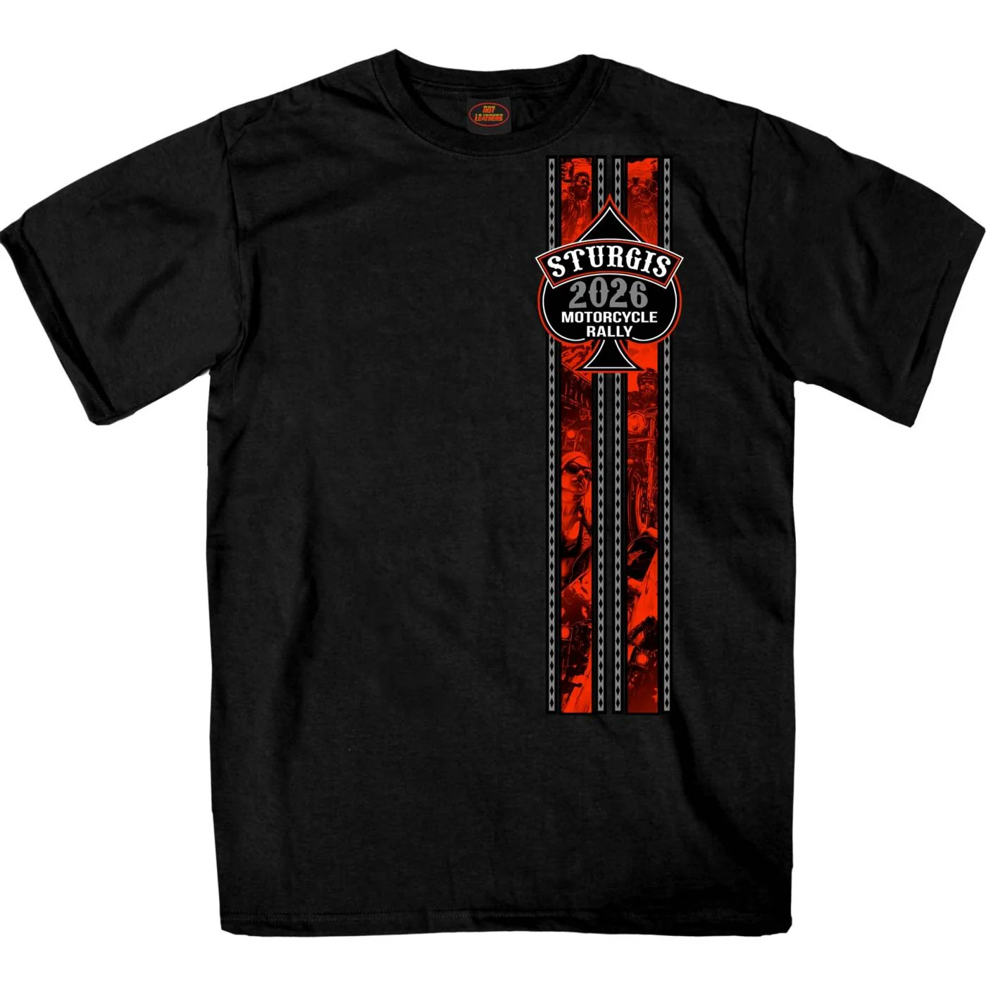 Original Design 2026 Men's Sturgis Motorcycle Rally Couples Ride Black Short Sleeve T-Shirt - SPB1246 Minimalist