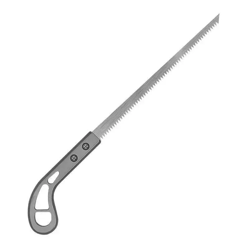 Classic Sierra de carpintería para bricolaje en casa y doblado de paneles de pared - Sierra de mano de acero con mango de madera Relaxed