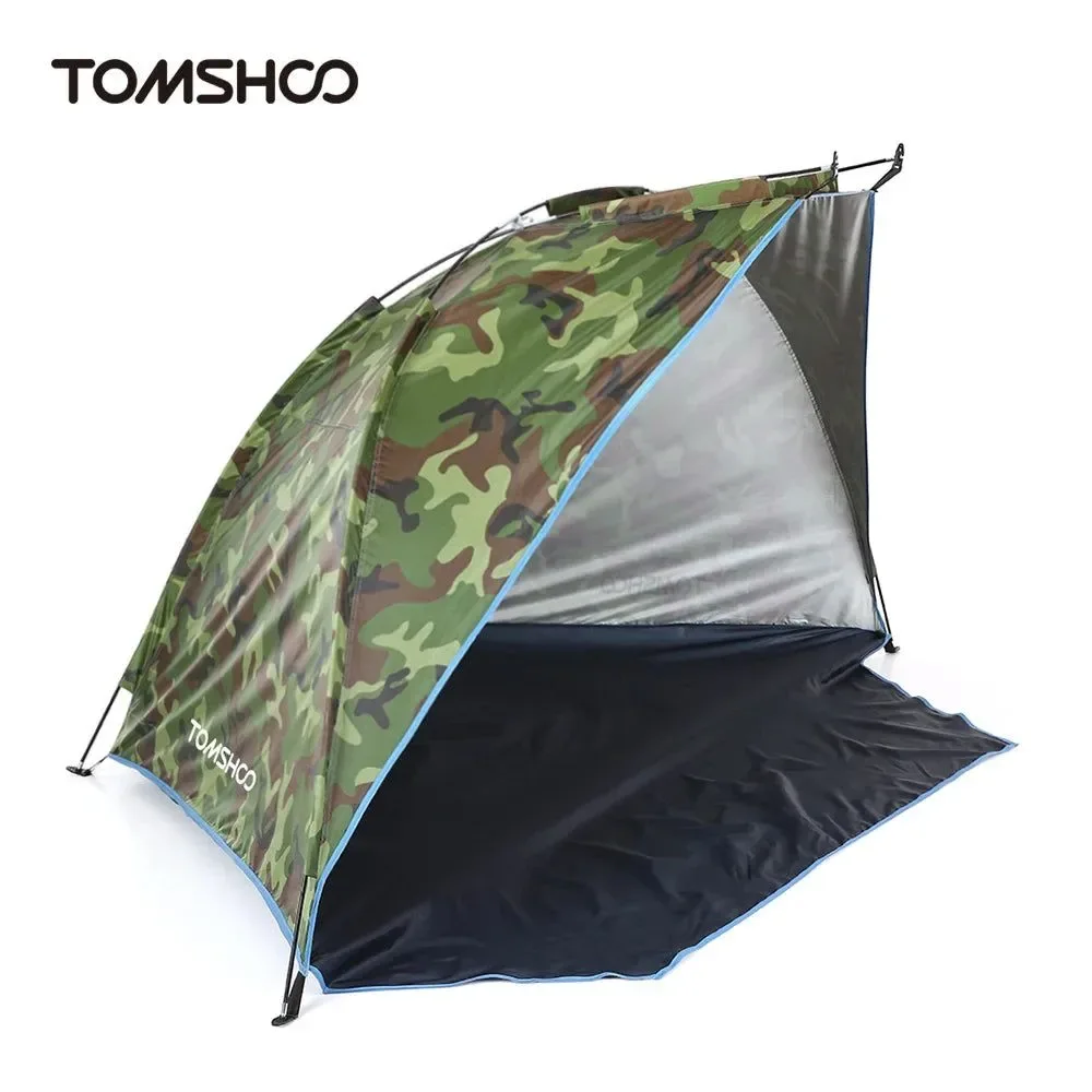 Innovative Tienda de campaña para exteriores tienda de playa de una sola capa anti-UV con toldo protector solar Lightweight