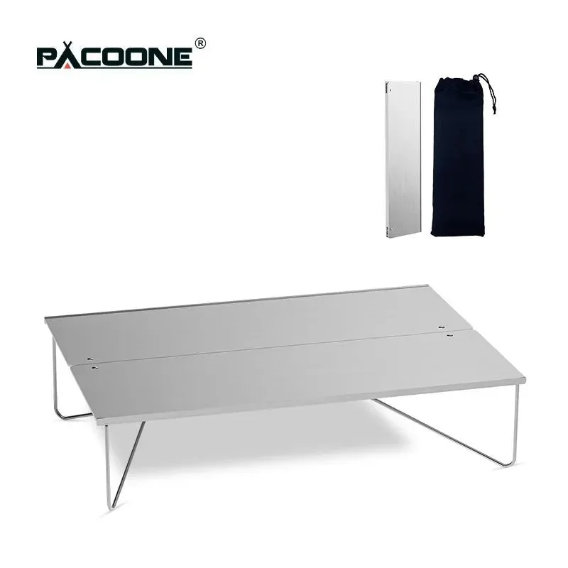 Enhanced Mini mesa de exterior mesa plegable de aleación de aluminio para camping viajes picnics y barbacoas. Certified