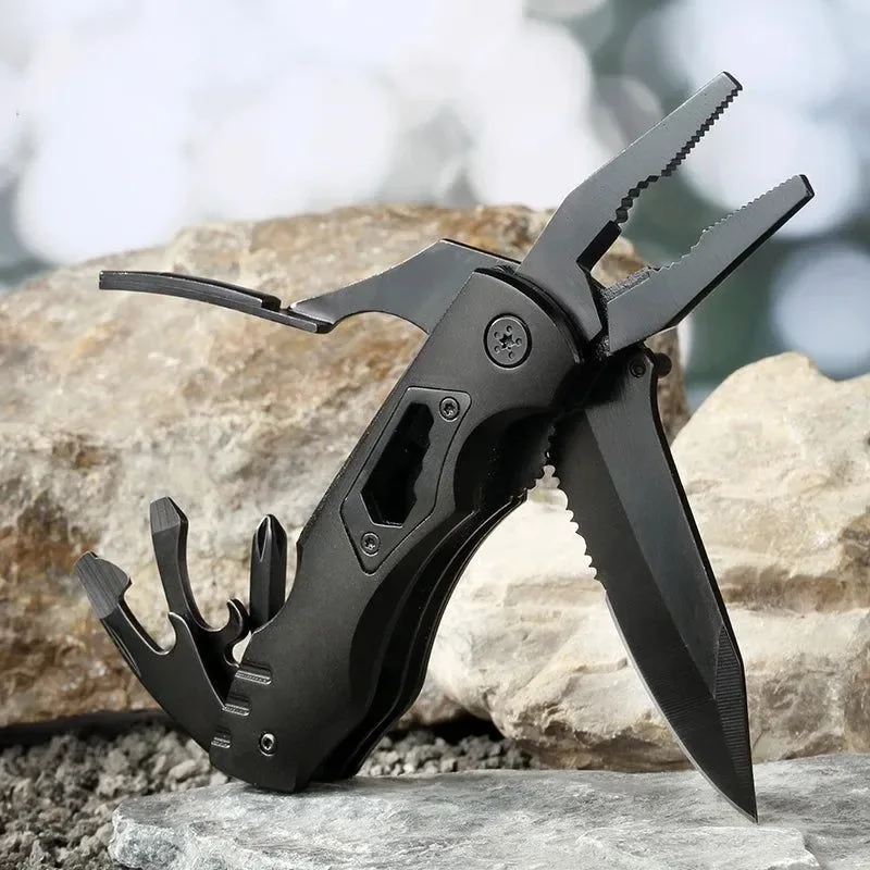 Responsible Mini alicates multiusos plegables portátiles navaja y cortador de alambre combinados para emergencias al aire libre y EDC Outstanding