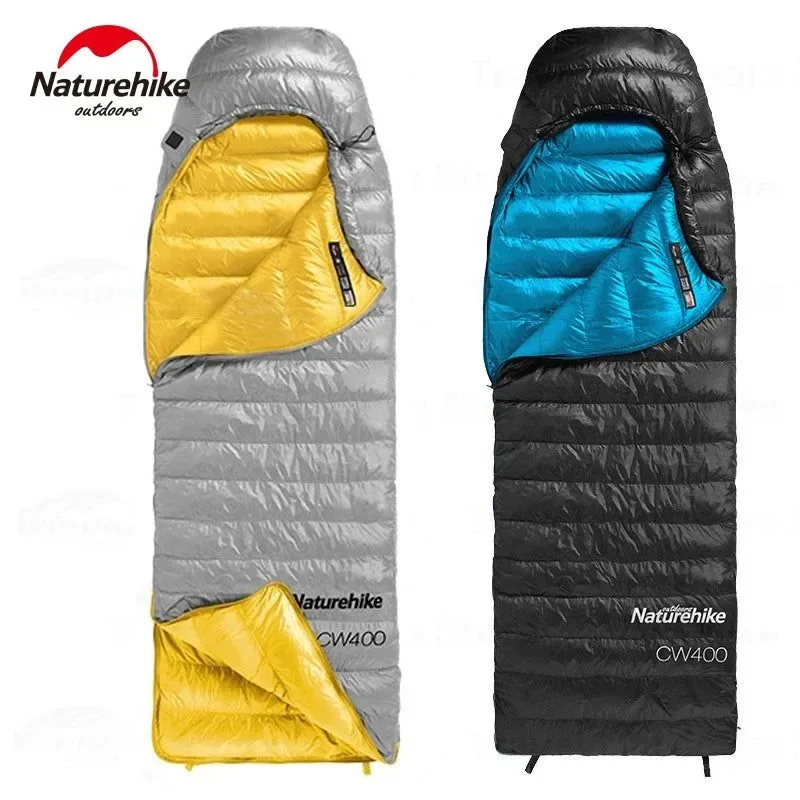 Quality Saco de dormir con capucha de plumón de pato de invierno de 750 FP - Impermeable ultraligero individual para acampar Effective