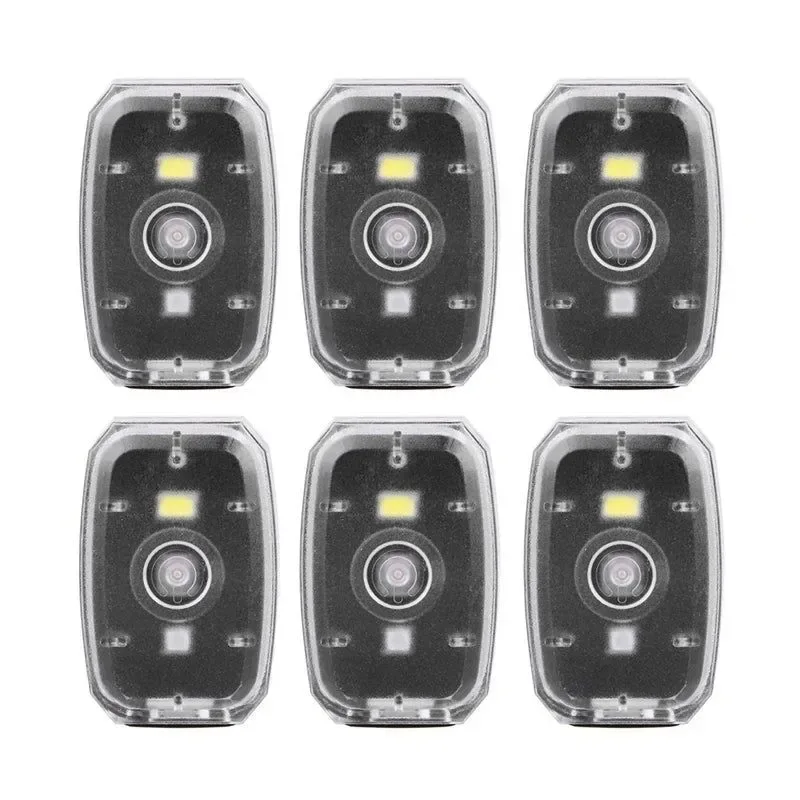 Genuine Luz de seguridad LED luz estroboscópica recargable por USB con clip para correr andar en bicicleta hacer senderismo y caminar de noche. Clean
