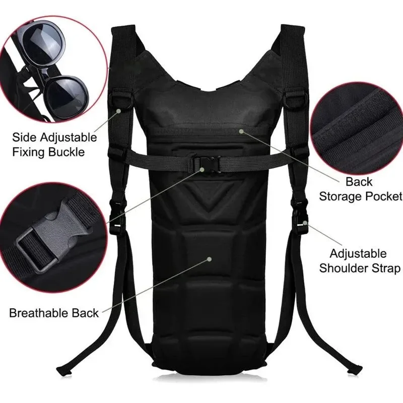 Fine Mochila de hidratación táctica impermeable con depósito de 3 l para correr ciclismo turismo y acampada. Sophisticated
