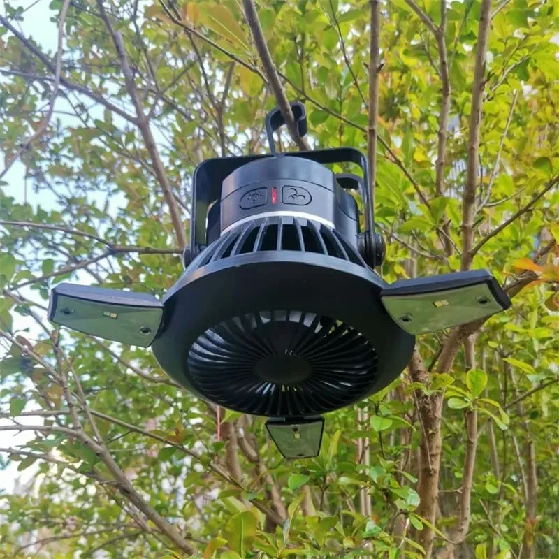 High-Quality Linternas solares portátiles con ventilador Luz con ventilador para acampar al aire libre Classic