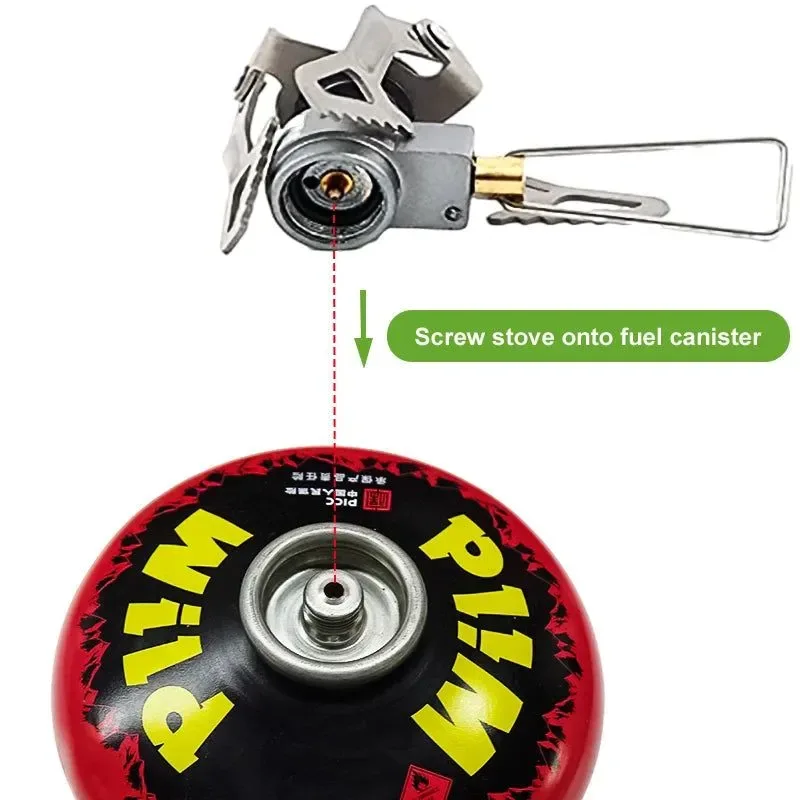 Expertly Made Estufa de gas para exteriores BRS mini quemador de gas ultraligero de titanio para camping i para senderismo y supervivencia BRS-3000T Características Especificación Notas Premium