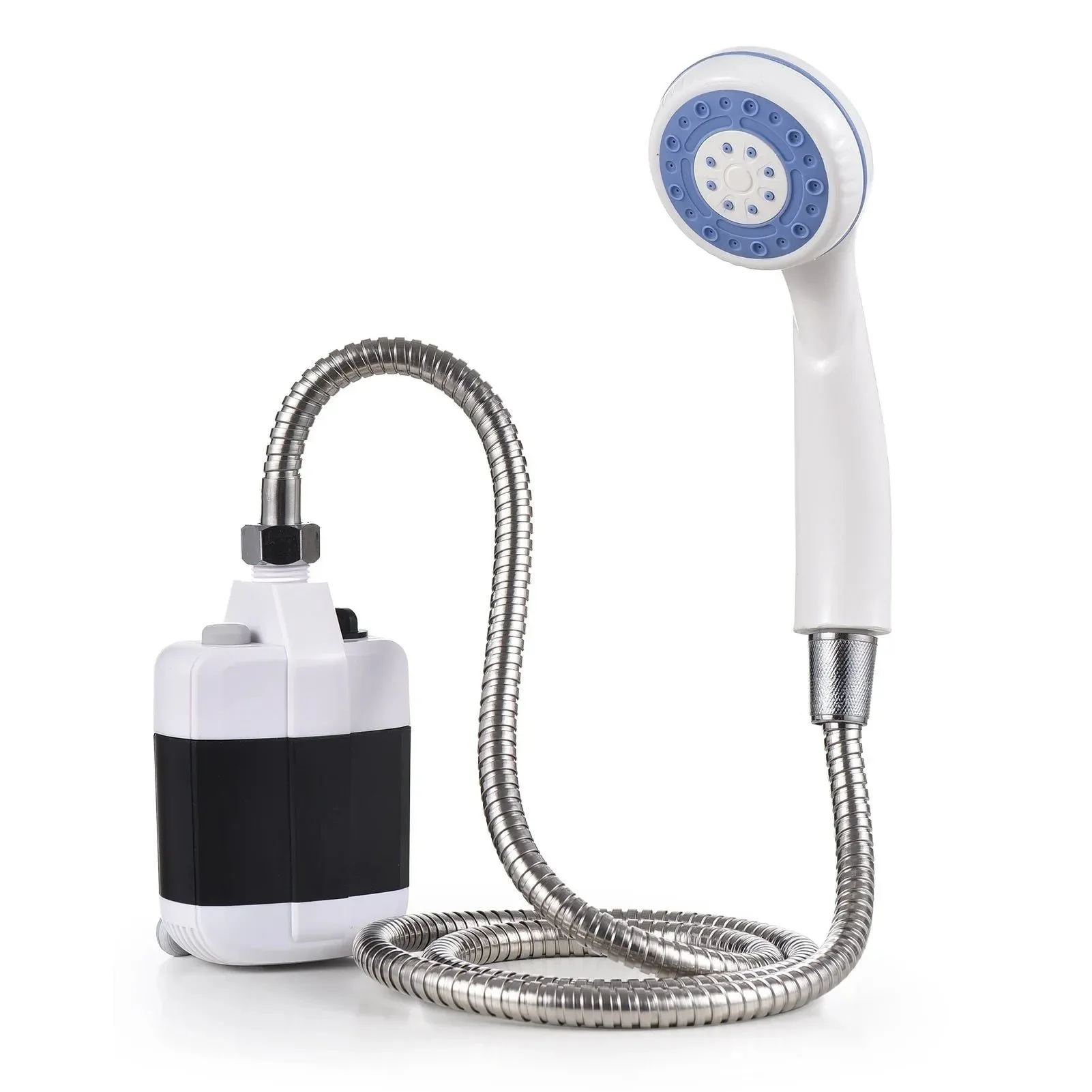 Relaxed Bomba de ducha portátil recargable por USB para camping ducha eléctrica para camping lavado de coches jardinería y limpieza de mascotas. High-Performance