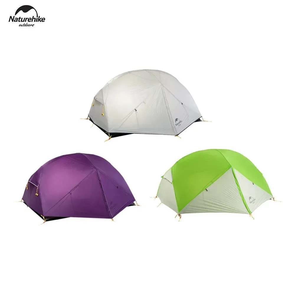 Eco-Friendly Tienda de campaña ultraligera Mongar de nailon 20D para senderismo y aventuras tienda de campaña plegable e impermeable para 2 personas High-End