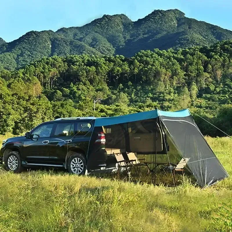 Classic Tienda de campaña para SUV - Parasol para acampar al aire libre carpa antimosquitos para auto con toldo resistente al viento High-Performance