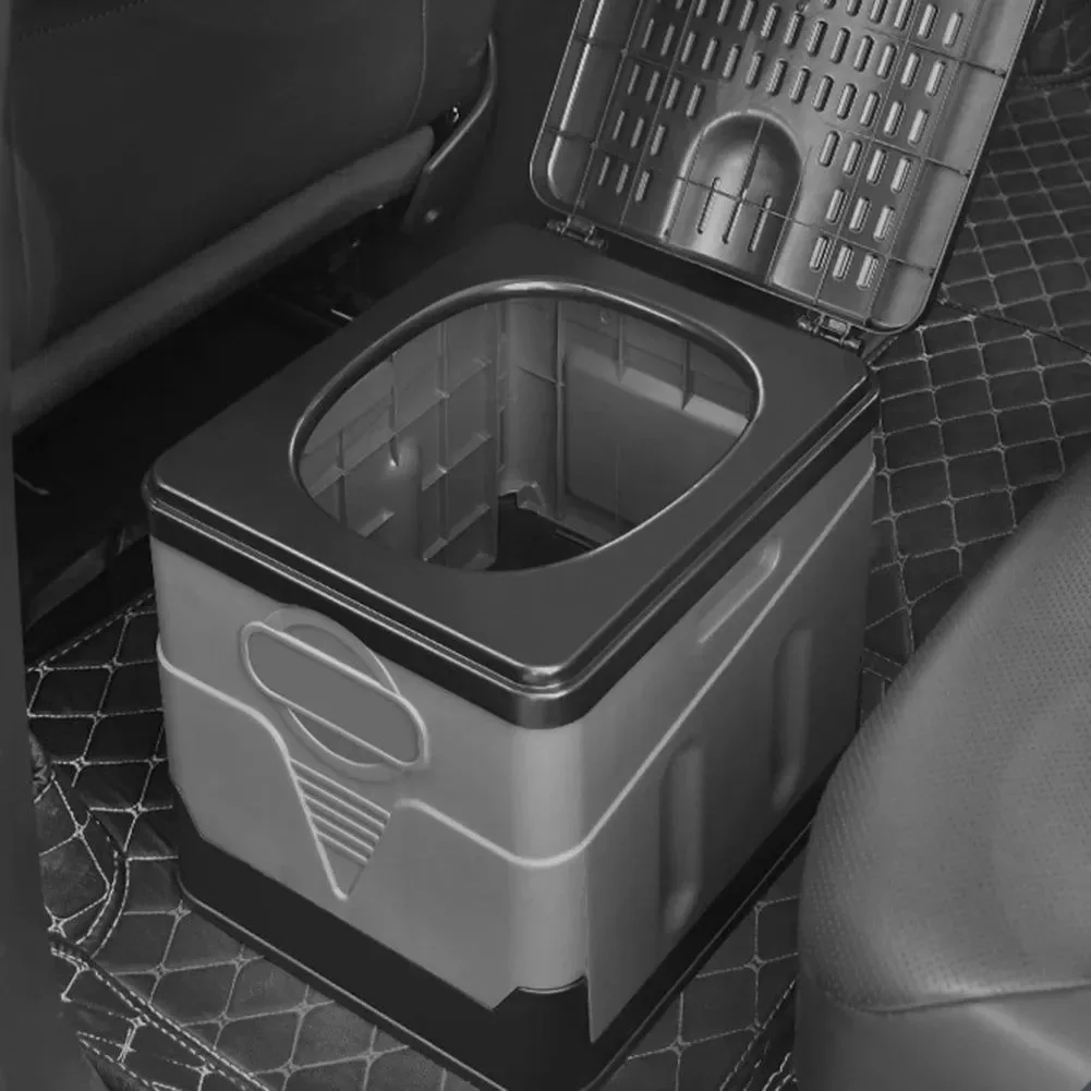Innovative Cubo de basura plegable portátil para coche gran capacidad de carga para viajes emergencias viajes autónomos y acampadas al aire libre. Casual
