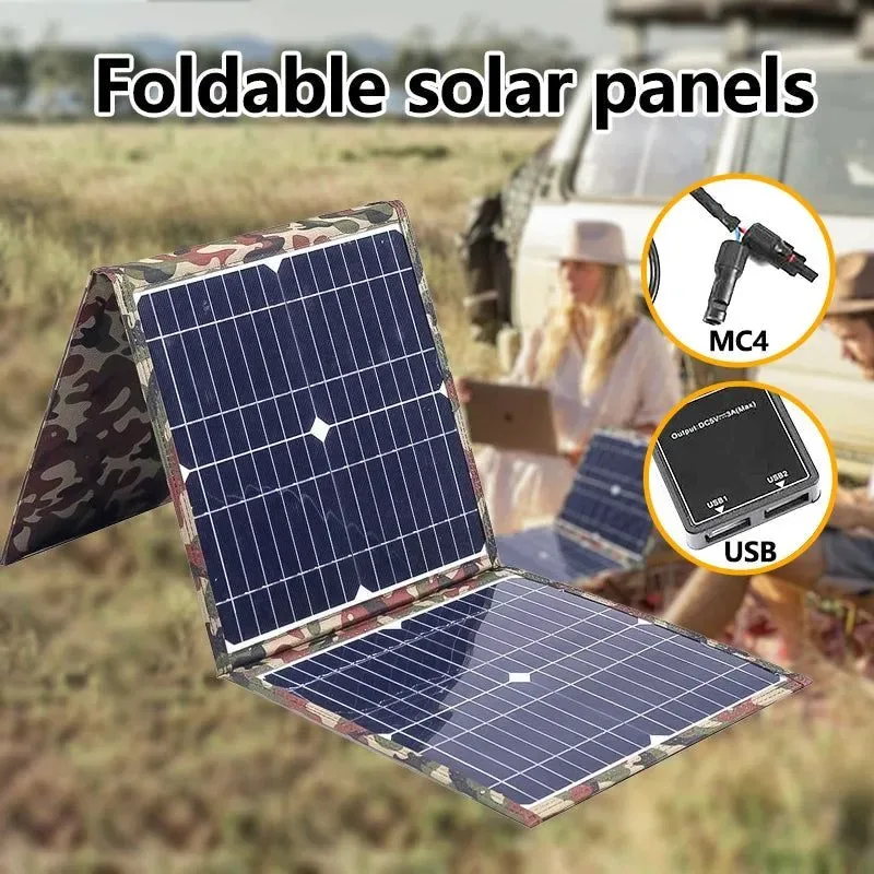 Detailed Kit de panel solar plegable de 800 W con controlador MPPT estación de energía portátil y cargador de generador 18 V para camping coche barco y autocaravana. Reliable