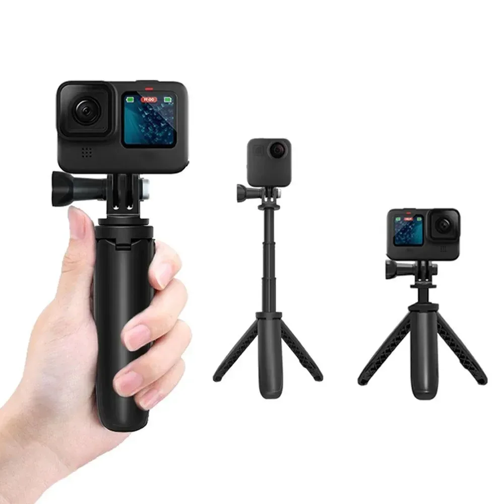 Carefully Designed Mini trípode retráctil para selfies con palo para GoPro Insta360 y DJI Action Cams Selected