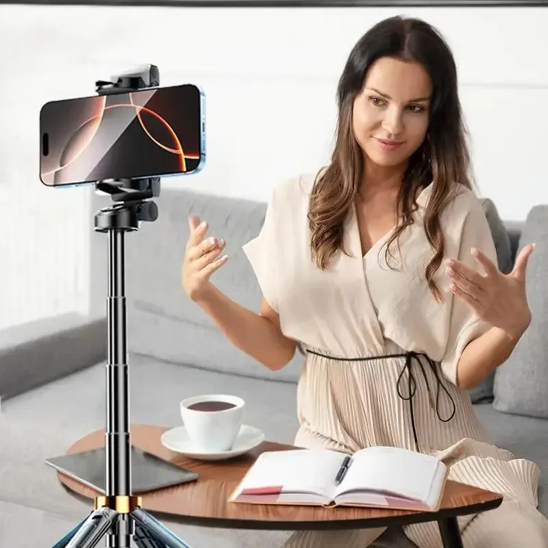 Quality Trípode para selfies giratorio de 360° con control remoto inalámbrico y soporte para teléfono Reliable