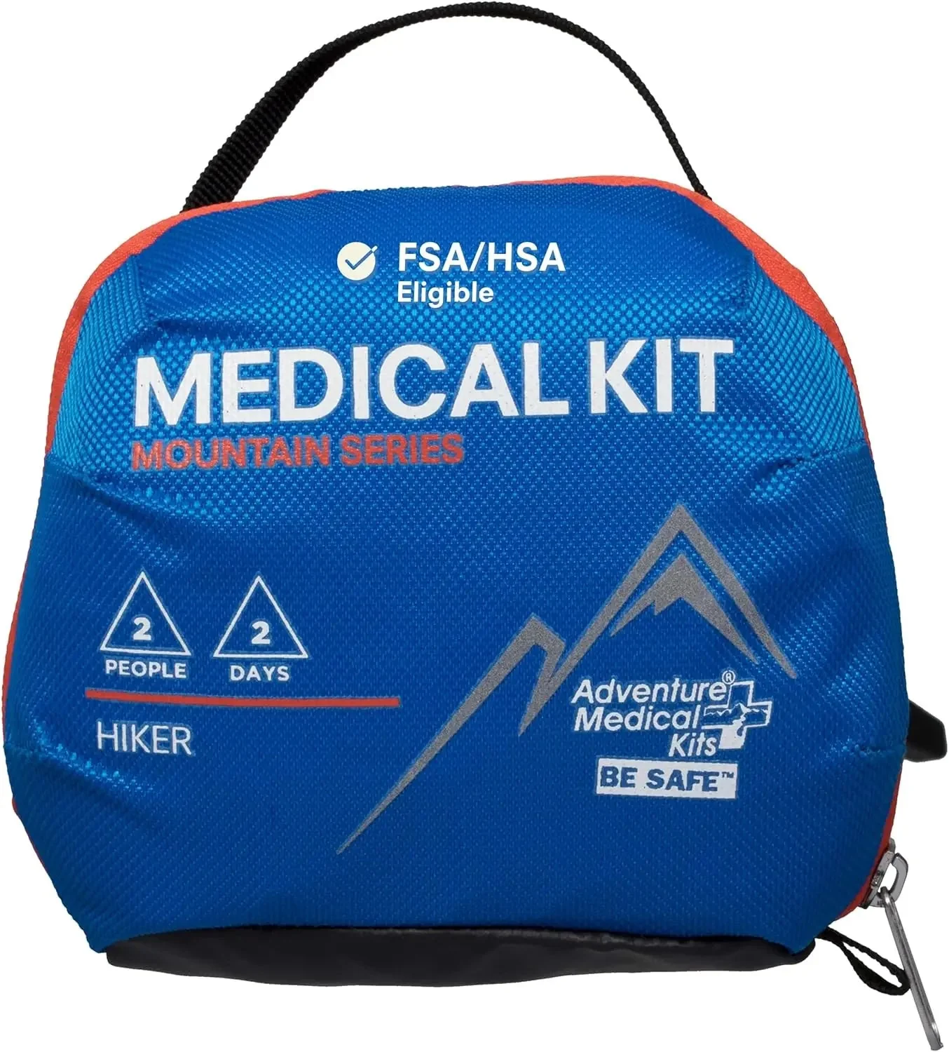 Natural 2-Person 2-Day Wilderness Emergency First Aid Kit – Ultralight Water-Resistant Kit with Trauma Pad Guide Modern