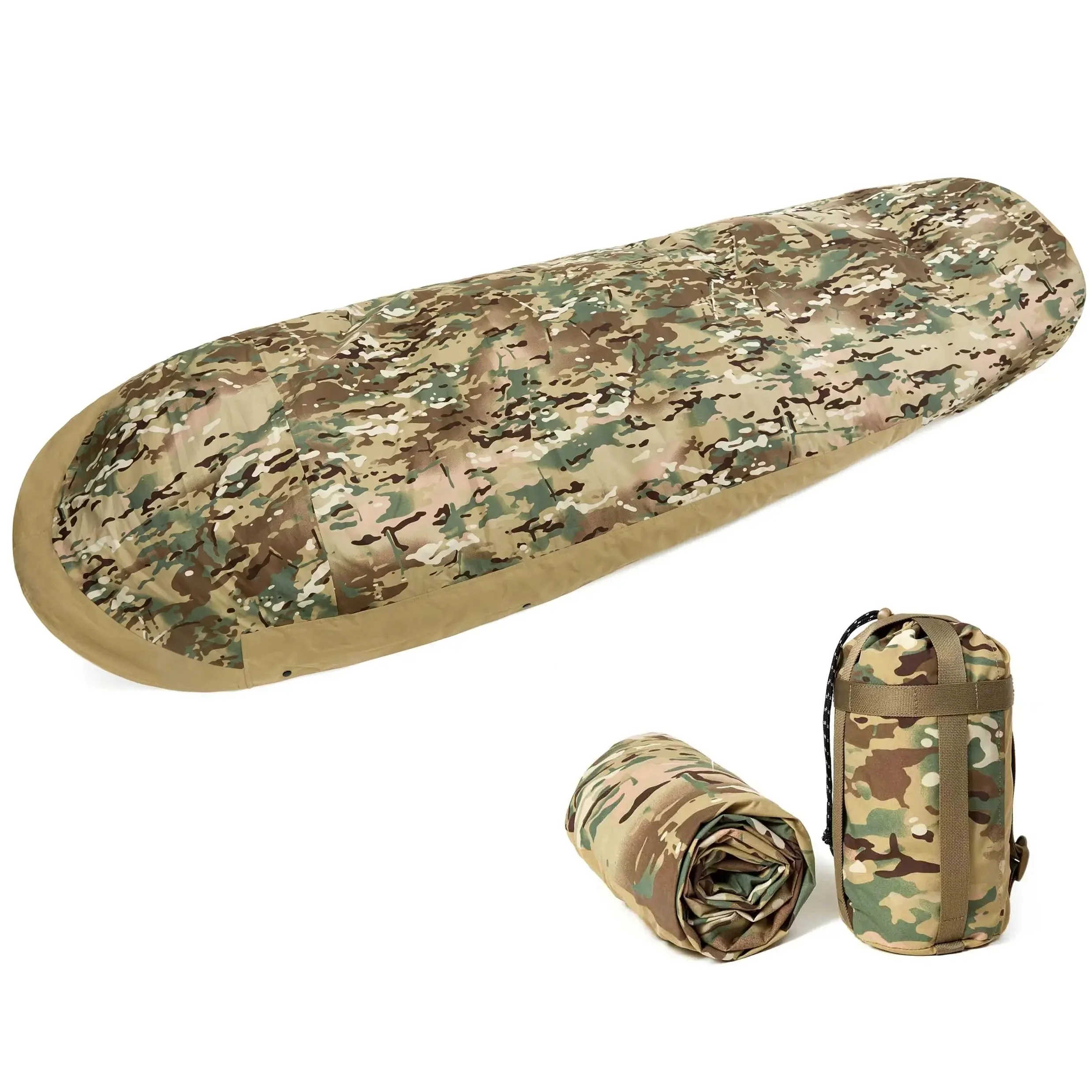 Easy-to-Use Military Bivy Cover Sack – Waterproof Sleeping Bag Outer Shell for Modular Sleep System Functional