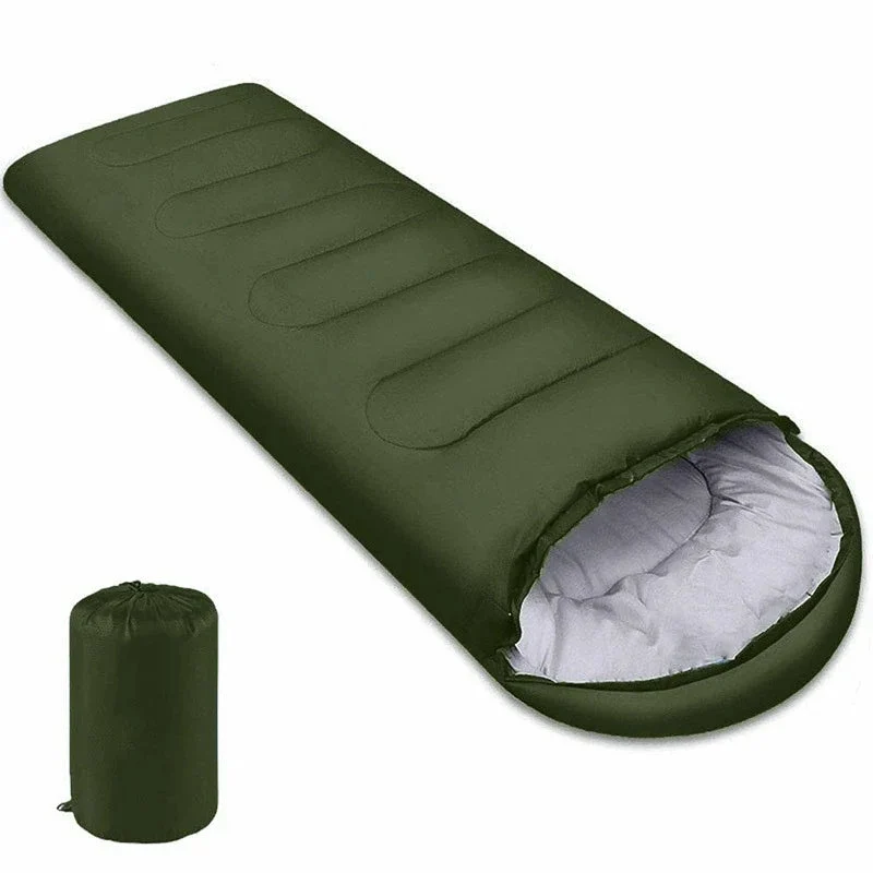 High-Grade 4-Season Ultralight Waterproof Sleeping Bag Compact Envelope Design for Camping Backpacking Travel – Includes Compression Bag 4-Season Ultralight Waterproof Sleeping Bag – Compact Envelope Bag for Camping Hiking Travel Fast