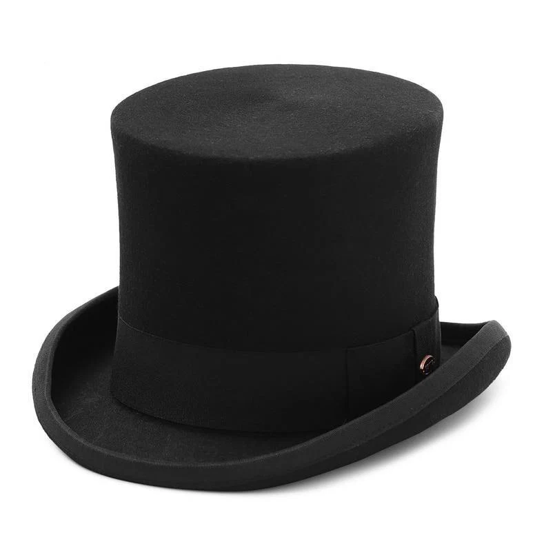Official Winston Wool Felt Top Hat Crafted