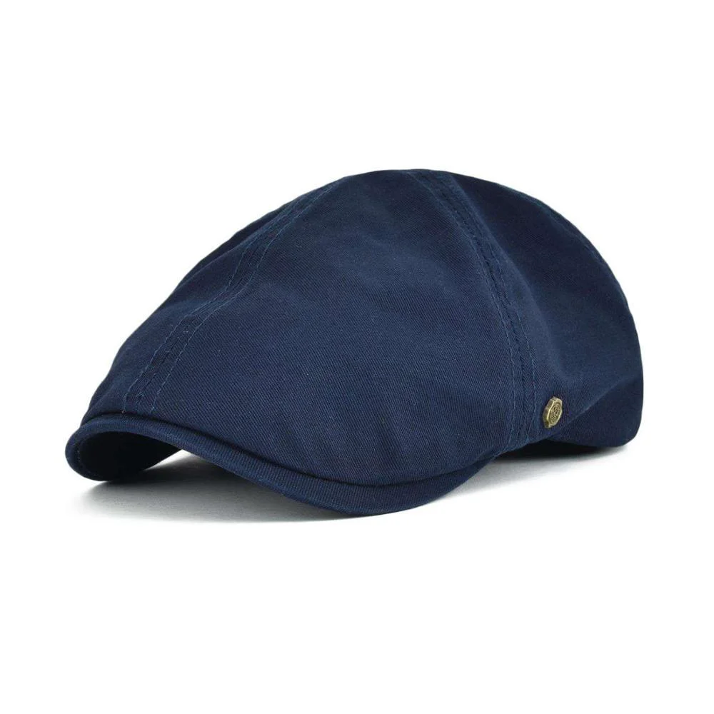 Exclusive Twill Cotton Flat Cap Green