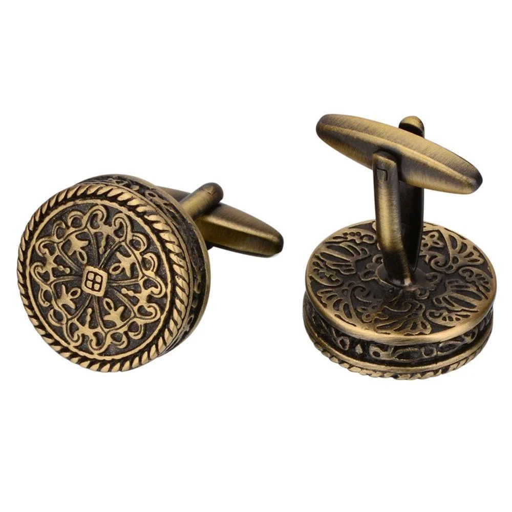 User-Friendly Vintage Bronze Cufflinks Fast
