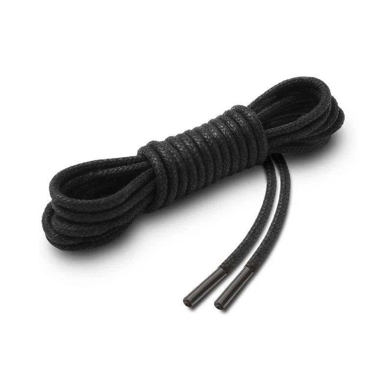 Reusable 1 Pair Waxed Round Cotton Oxford Shoelaces 24 to 47 Excellent