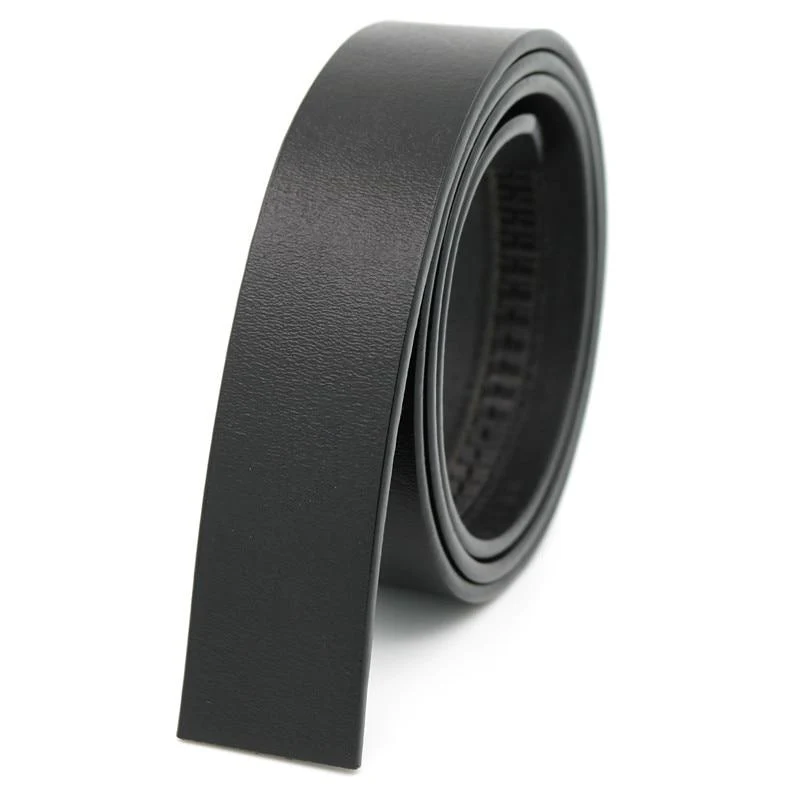 Environmentally Friendly Solid Cowhide Strap For Automatic Belt Buckle Premium