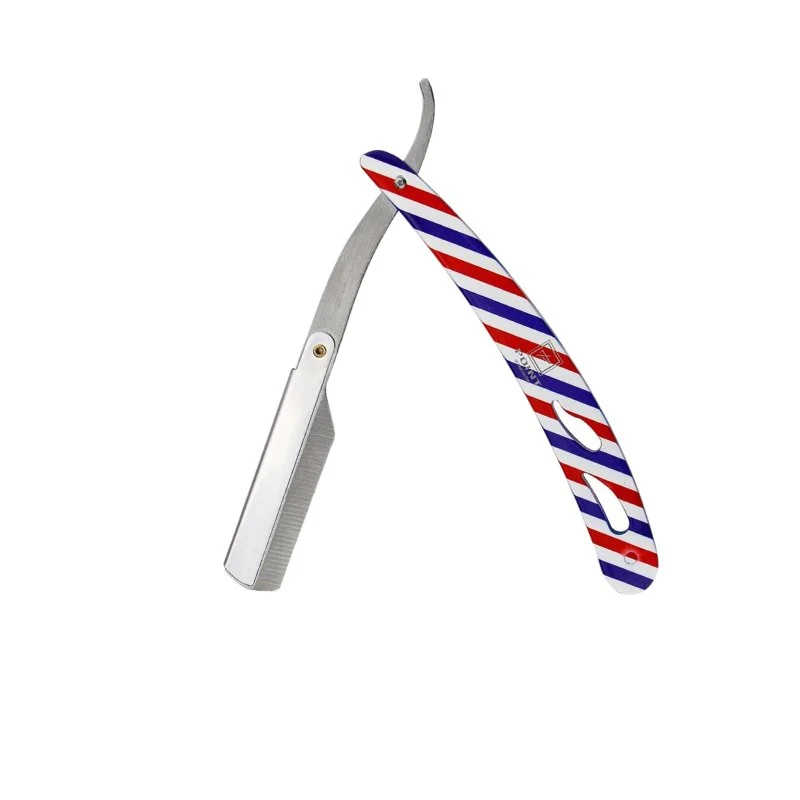 Premium Material Retro Barbershop Straight Razor Shavette Long-Lasting